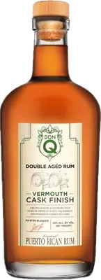 Bouteille de spiritueux : Vermouth Cask Finish de la marque Don Q