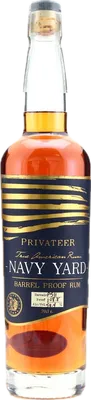 Bouteille de spiritueux : Navy Yard Barrel Proof Rum de la marque Privateer Rum Distillery