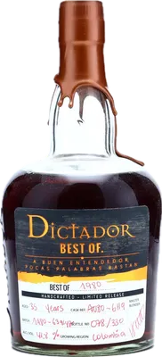 Bouteille de spiritueux : Best Of 1980 41,8% 35 Years de la marque Dictador