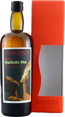 Bouteille de spiritueux : Demerara Rum de la marque Samaroli