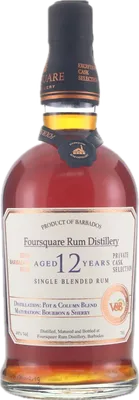Bouteille de spiritueux : Private Cask Selection (V&B) de la marque Foursquare
