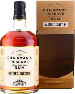 Bouteille de spiritueux : Master’s Selection (Royal Mile Whiskies) de la marque Chairman's Reserve