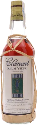 Bouteille de spiritueux : Rhum Vieux de la marque Clément