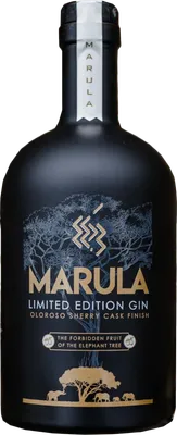 Bouteille de spiritueux : Limited Edition Oloroso Sherry Cask Finish de la marque Marula Gin
