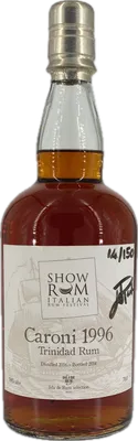 Bouteille de spiritueux : Trinidad Rum (Show Rom Italian Rum Festival) de la marque Caroni
