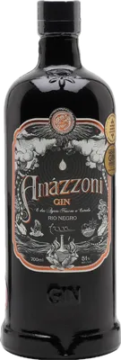 Bouteille de spiritueux : Rio Negro Gin de la marque Amazzoni