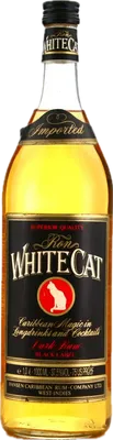Bouteille de spiritueux : White Cat West Indies Dark Rum de la marque Hansen