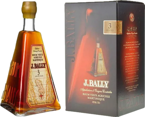 Bouteille de spiritueux : Pyramide 3 Ans de la marque J. Bally