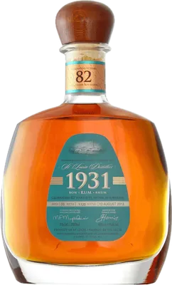 Bouteille de spiritueux : 1931 - 3eme édition de la marque Saint Lucia Distillers