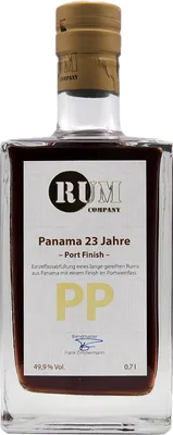 Bouteille de spiritueux : Panama 23 Jahre de la marque Rum Company