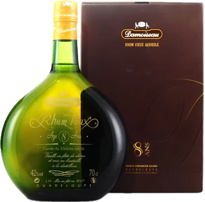 Bouteille de spiritueux : Rhum Vieux 8 ans Cuvée du XXIème siècle de la marque Damoiseau