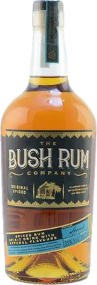 Bouteille de spiritueux : Original spiced de la marque Bush Rum Company