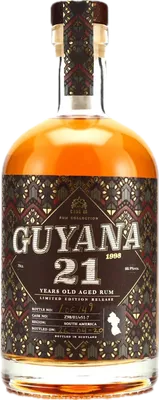 Bouteille de spiritueux : Guyana 21 de la marque Versailles