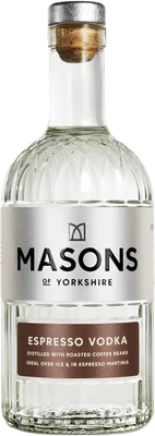 Bouteille de spiritueux : Espresso Vodka de la marque Masons Of Yorkshire