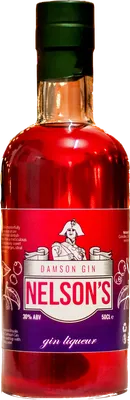 Bouteille de spiritueux : Damson Gin Liqueur de la marque Nelson's