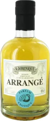 Bouteille de spiritueux : Arrangé Parfum Exotique de la marque St Dominique