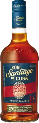 Bouteille de spiritueux : Extra Añejo 11 Años de la marque Santiago de Cuba