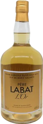 Bouteille de spiritueux : L’Or de la marque Père Labat