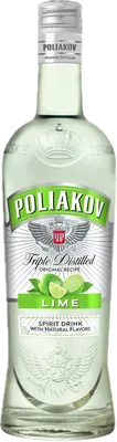 Bouteille de spiritueux : Lime de la marque Poliakov