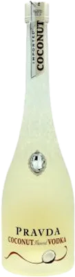 Bouteille de spiritueux : Coconut Flavored Vodka de la marque Pravda