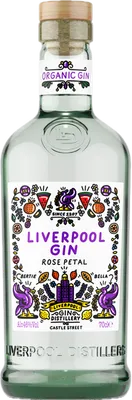 Bouteille de spiritueux : Liverpool Gin Rose Petal de la marque Liverpool Gin Distillery
