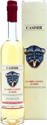 Bouteille de spiritueux : Clairin Ansyen 21 mois #CARCA3 de la marque Vélier