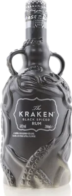 Bouteille de spiritueux : Black Spiced Rum Limited Edition Ceramic Black de la marque Kraken