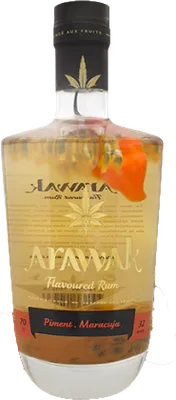 Bouteille de spiritueux : Piment - Maracuja de la marque Arawak