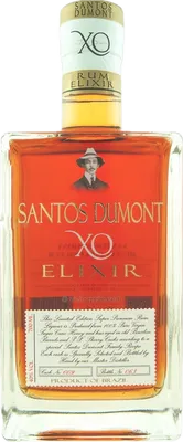 Bouteille de spiritueux : XO Elixir de la marque Santos Dumont