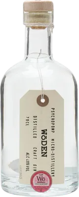 Bouteille de spiritueux : London Dry Gin de la marque Woden