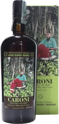 Bouteille de spiritueux : 2nd Employees Kevon „Slippery“ Moreno de la marque Caroni