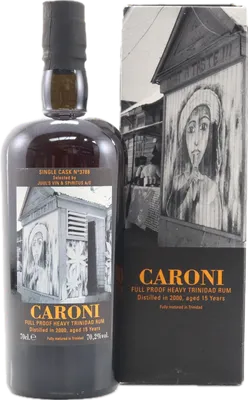 Bouteille de spiritueux : Heavy Trinidad Rum (Juuls Vin & Spritis) de la marque Caroni
