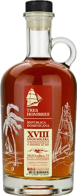 Bouteille de spiritueux : Ed. 034 de la marque Tres Hombres