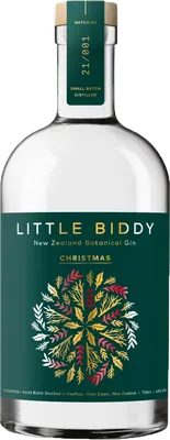 Bouteille de spiritueux : Christmas de la marque Little Biddy