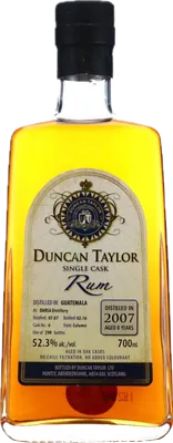 Bouteille de spiritueux : Single Cask Rum 2007 Aged 8 Years (DARSA Distillery) de la marque Duncan Taylor
