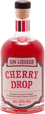 Bouteille de spiritueux : Cherry Drop Gin de la marque Cygnet