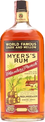 Bouteille de spiritueux : Planter's Punch de la marque Myers's