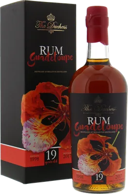 Bouteille de spiritueux : Guadeloupe (Bellevue Distillery) 19 Years Old 1998 de la marque The Duchess