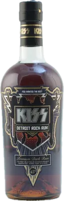 Bouteille de spiritueux : Detroit Rock Rum de la marque Kiss