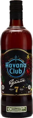 Bouteille de spiritueux : 7 Años Yanix de la marque Havana Club