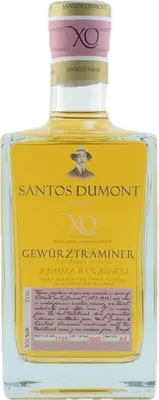 Bouteille de spiritueux : XO Gewürztraminer de la marque Santos Dumont