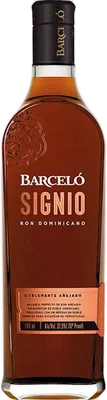 Bouteille de spiritueux : Signio de la marque Ron Barceló