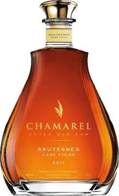 Bouteille de spiritueux : Sauternes Cask Finish de la marque Chamarel