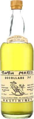 Bouteille de spiritueux : TonTon Marcel Decollage de la marque Marcel Doque