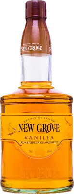 Bouteille de spiritueux : Vanilla Rum Liqueur de la marque New Grove