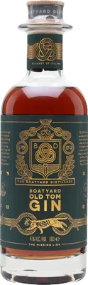 Bouteille de spiritueux : Old Tom Gin de la marque Boatyard 