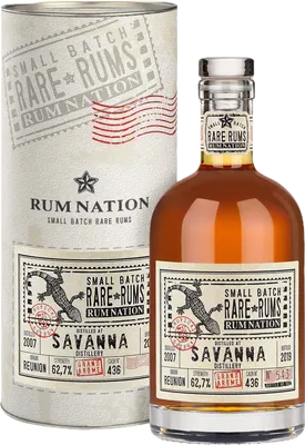 Bouteille de spiritueux : Small Batch Rare Rums de la marque Rum Nation
