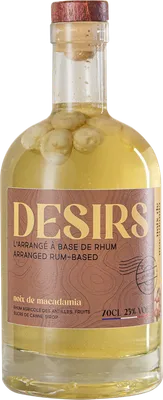 Bouteille de spiritueux : DESIRS - Noix de Macadamia de la marque Rhum Désirs