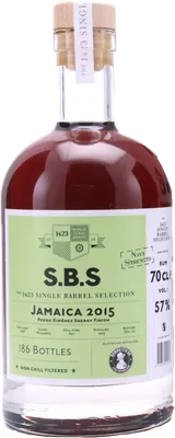 Bouteille de spiritueux : Jamaica 2015 (Bottled for Romhatten) de la marque Hampden