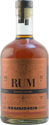 Bouteille de spiritueux : Premium Rum - Islay Whisky Cask Finish de la marque SBS (The 1423 Single Barrel Selection)